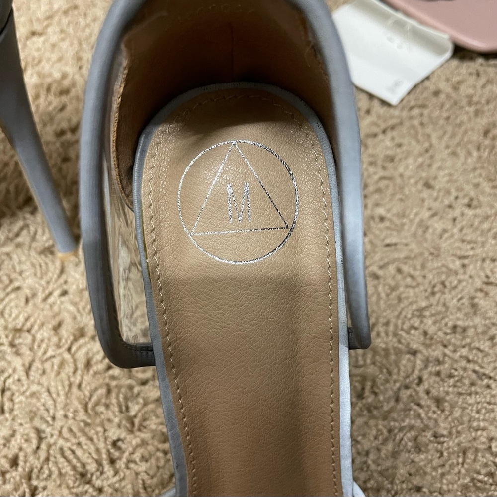 Reflective clear heels - Picture 8 of 8
